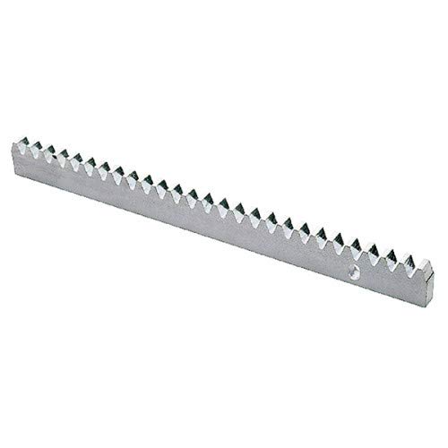 DOJA Barcelona Sliding Gate Rack Industrial - Module 4-1 Metre - Galvanized Steel Gate, Toothed Rail Compatible with Any Gate Motor Gear Rack for Sliding Gates, Automatic Garage Door