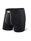 SAXX Underwear Co. Saxx Men's Ultra Fly Boxer, Black, Small