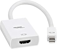 AmazonBasics Mini DisplayPort Thunderbolt to HDMI Adapter - Compatible with Apple iMac and MacBook