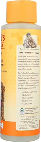 BURT’S BEES FOR PETS OATMEAL DOG SHAMPOO WITH HONEY, SOOTHING DOG SHAMPOO FOR ITCHY AND SENSITIVE SKIN, PH BALANCED FORMULA THAT GENTLY CLEANS AND MOISTURIZES DOG COATS, 16 FL OZ