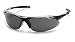 Pyramex Safety Avante Eyewear, Silver Black Frame, Gray Lens