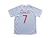 KID BOX 2018 Portugal Cristiano Ronaldo #7 Away White Kids Soccer Football Jersey Gift Set Youth Sizes