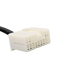 moonet USB AUX IN Adaptador digital CD Cambiador de coche para Honda Accord Cívica Elemento Odyssey S2000 City Ridgeline CRV Pilot Fit Connect iPod iPhone
