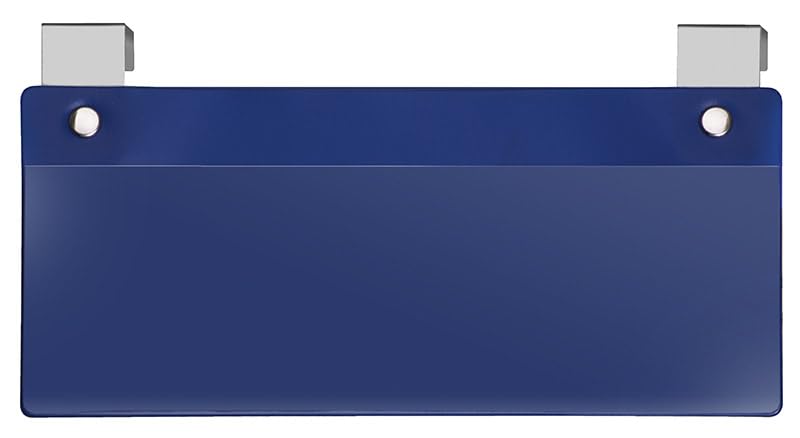 Veloflex 3307010 Pocket, DIN A7, PP, Pack of 10 with Überfallklappe Transparent