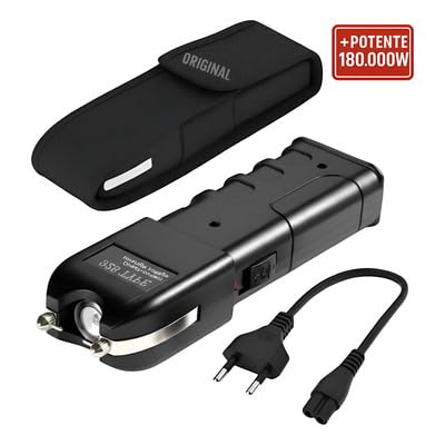 Kit Lanterna Tática LED, Equipamento 2 em 1, Segurança e Defesa Pessoal em Qualquer Lugar, Ideal Para Noites, Viagens, Proteção na Palma da Mão