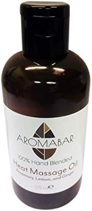 Winter Warmer Massage Oil Gift Set (3 x 125ml) Warmth (Sweet Orange, Frankincense & Ginger), Heat (Rosemary - Image 3