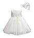 Dom&Lyn Baby Girls 2 Pack Skirt Pageant Party Dress Christening Dress