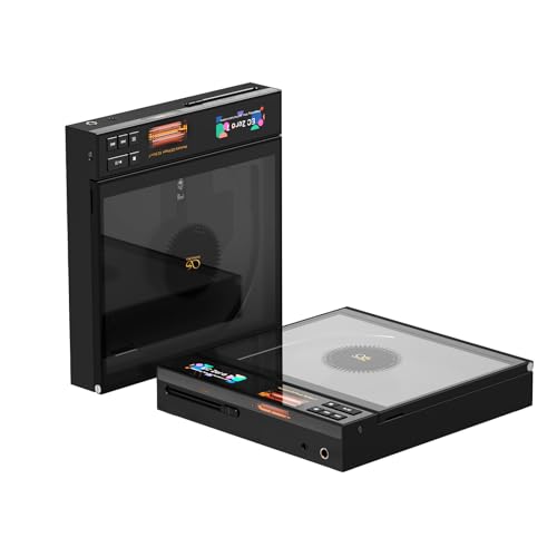 SHANLING EC Zero T HiFi Portable CD Player with R2R DAC & Dual JAN6418 Tubes,768kHz/32bit,DSD512,Bluetooth 5.3 Transmitter,CD Ripping & 5500mAh Battery