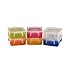 Advantus Crafts Storage Studios Super Stacker 6-Pack of Crayon Box 1.5 x 3.5 x 4.75 inches; Set Comes in Random Color Combinations of Blue, Clear, Green, Purple or Red (Colors Will Vary from Image)