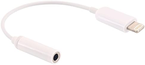 DHNM Trading 3.5 mm Aux Lightning to Headphone Auxiliary Audio Adapter Connector Converter Cable Cord for iPhone 7/7 Plus