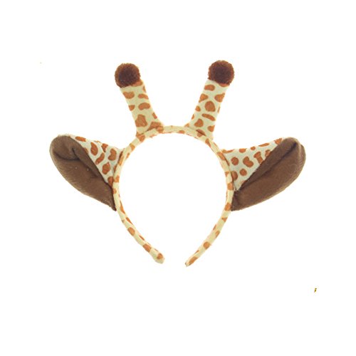 Amkaka Giraffe Ears Headband for Christmas and Easter Party Headbands