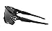Oakley Men's Jawbreaker 0OO9290 Polarized Iridium Rectangular Sunglasses, POLISHED BLACK, 31 mm