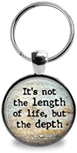 It's Not The Length Of Lift, But The Depth Keychain