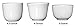 Restaurant Cameo Ceramic Teacups with Scraper, White Ivory (6 Pack, 4.5 Ounce)