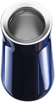 Impulse - Tazza termica da 350 ml, con chiusura automatica, apertura a 360°, mantiene le bevande calde per 8 ore e fredde per 12 ore, blu