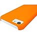 LUVVITT SKINNY Matte Slim SF Premium Hard Case Back Cover for Apple iPhone 5C | Retail Packaging) - Orange