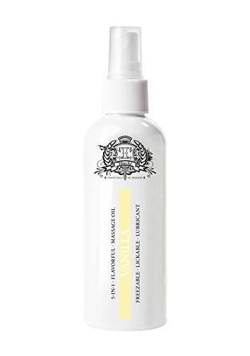 Touché 5 in 1 Freezable / Eatable / Lickable / Massagable / Ice Lubricant Vanilla Taste 80ml