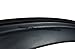 ZL1 Style ABS Plastic Rear Trunk Lid Wing Spoiler Lip W/ Aluminum Center Wicker Bill For 14-15 Chevrolet Camaro 2014 2015 14 15 Wickerbill Splitter RS SS
