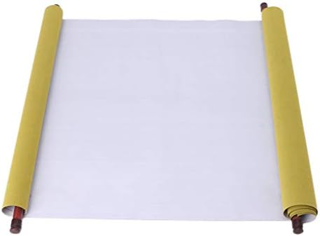 Home Accessories, SHOBDW Reusable Chinese Magic Cloth Water Paper Calligraphy Fabric Book Notebook 1.5m Rice Blank Water Writing Cloth Set Beginner Imitation Paper (1PC, White)