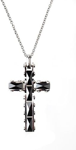 Black Cross Necklace For Men & Women - This Jewelry Is One Of The Best Religious Necklaces