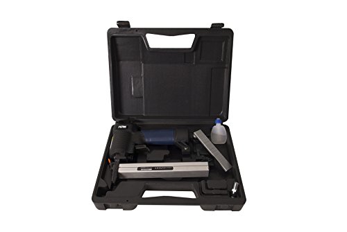 FERM Druckluft-Tacker für Klammern - 12-25 mm - Inkl. 100 Heftklammern (25mm) - Aufbehwarungskoffer – Bild 6