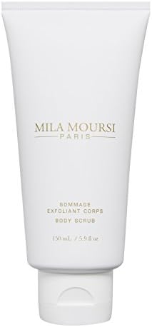 Mila Moursi | Refining Body Scrub | Spa-Quality, Exfoliating Body Scrub for Women with Walnut Kernels and Black Pearl Extracts | Deeply Cleanses and Refines Skin Texture, Eliminating Impurities | 5.9 Fl Oz