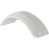 Fulton Trailer Fenders Plastic Fender, 8-Inch -12-Inch Tire Size, White #008540