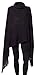 Sportoli Women's Thick Warm Knitted Winter Shawl Cape Poncho Wrap with Cowl Neck