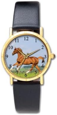 Horse Gallop watch for Children. Approx. 1 inch dial with easy to read numbers.