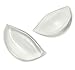 Antspirit Silicone Bra Inserts Breast Pads Push-up Chicken Cutlets Fake Boobs (Transparent 1)