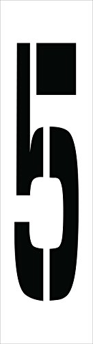 National Marker Corp. PMC36-5 Stencil, Number 5, 36 Inch