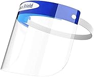 Sable [10 PCS] Reusable Face Shield, Coolous Clear Safety Adjustable Transparent Full Face Cover Hat , Anti-Sa