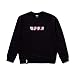 BT21 Official Merchandise by Line Friends - Cooky Character Long Sleeve Tshirt Crew Neck Knit Tee Shirt, Medium, Black