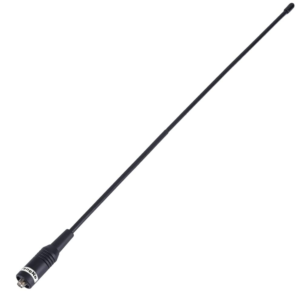 TengKo Dual Band Two Way Radio Antenna TK-901 SMA-F 15.5" FOR BaoFeng Kenwood Wouxun Walkie Talkie (Including UV-82, UV-5R, BF-F8HP, GT-3, BF-F8+, 888s Series)