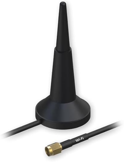 Teltonika PR1KRD30 Dual-Band WiFi Antenna RP-SMA Magnetic 3dBi 1.5m Cable