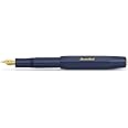 Kaweco CLASSIC SPORT Fountain Pen Navy Blue with 23 Carat Gold-Plated Steel Nib and Iridium Tip for Ink Cartridges I Sport Fo