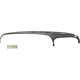 Graphite Grey Molded Plastic Dash Pad Cover Overlay Fits 98-02 Dodge Ram Trucks