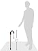 DMI Deluxe Adjustable Metal Classic Walking Cane, Walking Stick, Foam Padded Grip, Bronze