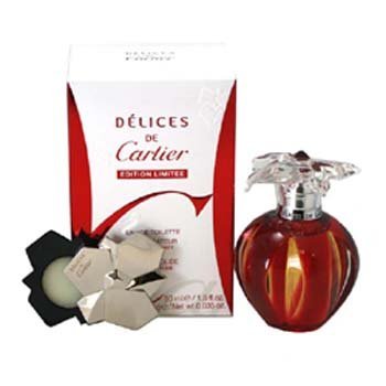 Delices De Cartier Perfume by Cartier for Women. 2 Pc. Gift Set