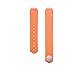 Vancle Fitbit Alta Bands, Newest Adjustable Replacement Bands for Fitbit Alta/Fitbit Alta Band/Fitbit Alta Bands (with Metal Clasp, No Tracker), Orange, Small