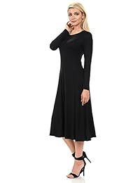 Vestido de manga larga para mujer icónico de lujo