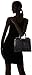 MG Collection Eilis High Gloss Faux Crocodile Doctor Tote Purse, Black, One Size