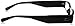 Foster Grant Liberty Rectangular Reading Glasses