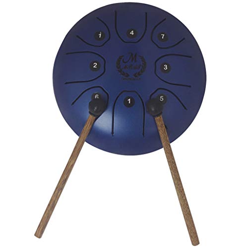 Redvive Top Mini Steel Tongue Drum Fanyin Drum Forget Worry Drum Empty Drum 5.5 Inch