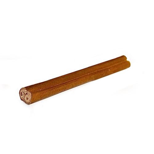 CADET BULLY HIDE STICKS FOR SMALL DOGS, ALL-NATURAL BEEF PIZZLE, LIMITED-INGREDIENT LONG-LASTING DOG CHEWS FOR AGGRESSIVE CHEWERS, 4 COUNT