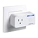 WiFi Smart Plug Socket Mini Wireless Outlet Compatible with Echo Alexa Google Home IFTTT, Aigital Wi-Fi Plug with Remote Control Energy Monitor and Timer Function, No Hub Required (10A Max Supported)