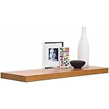 HOME 120cm Floating Shelf - Oak Effect