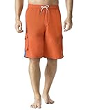 Nonwe Men's Swim Trunks Elastic Waist Quick Dry