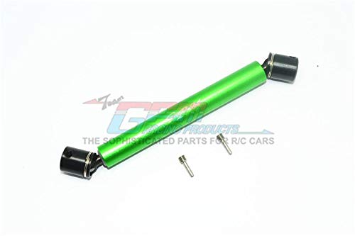 1:10 Baja Rey/Rock Rey/Hammer Rey U4 Upgrade Parts Aluminum & Steel Rear CVD Drive Shaft - 1Pc Set Green