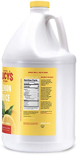 Lucy's Family Owned - Lemon Juice, 1 Gallon (128oz.) - Image 2